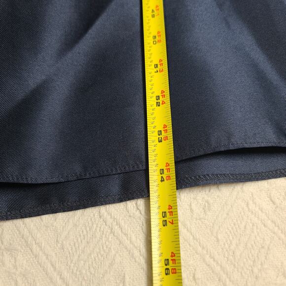 Alfred Sung D748 sweetheart neckline midnight blue strapless satin gown Size 12 - Picture 8 of 16